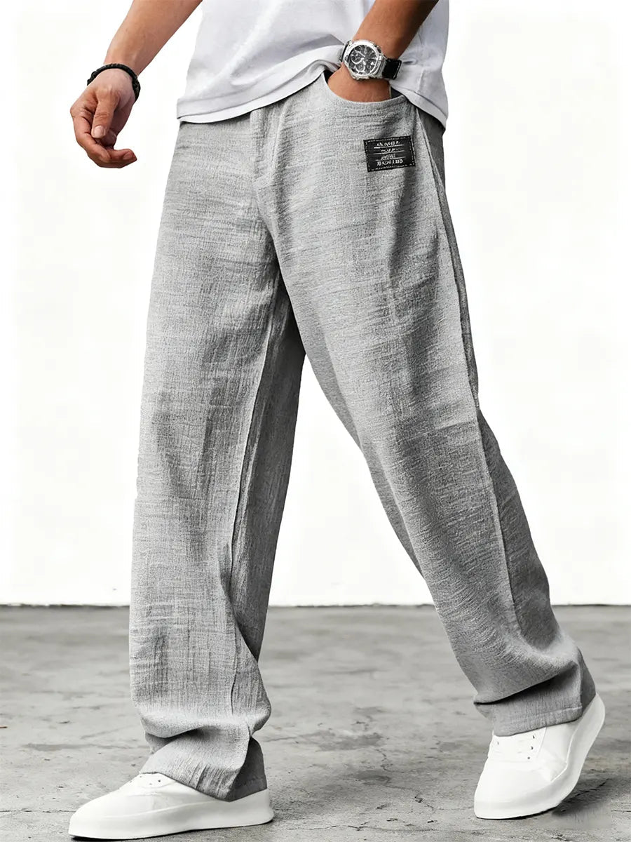 Marei | Elegante Atmungsaktive Leinenhose