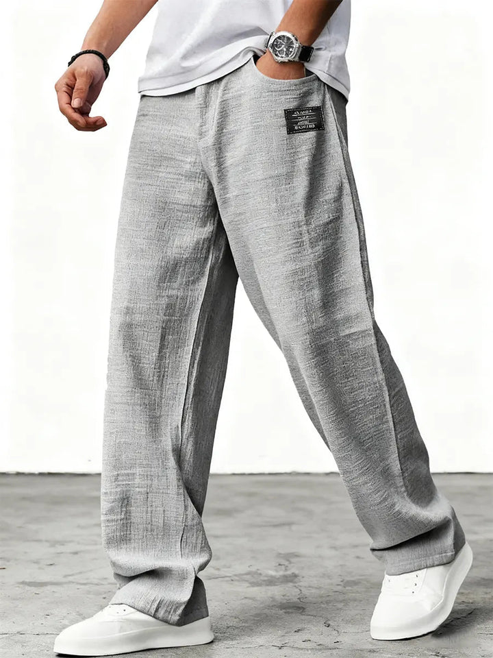 Marei | Elegante Atmungsaktive Leinenhose