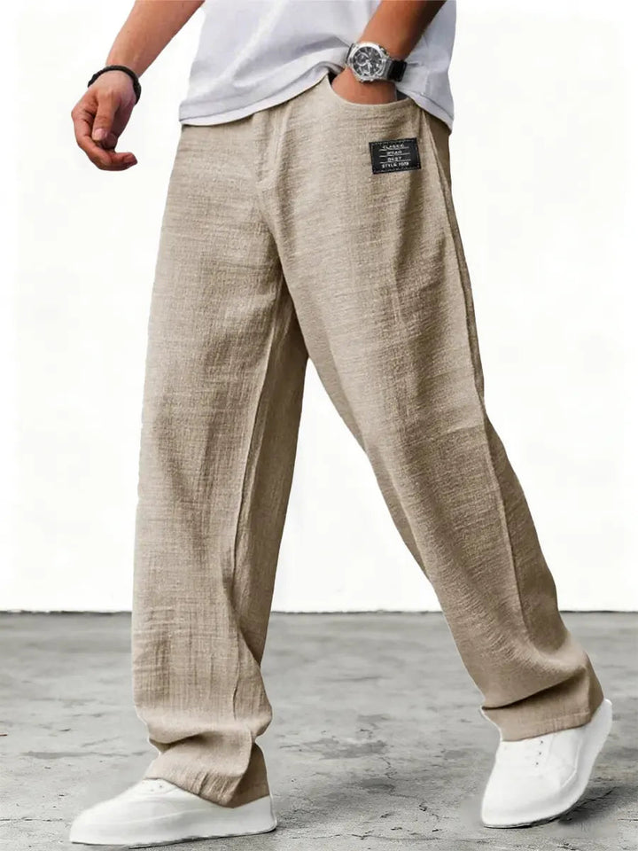 Marei | Elegante Atmungsaktive Leinenhose