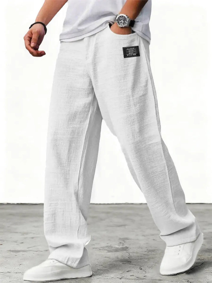 Marei | Elegante Atmungsaktive Leinenhose