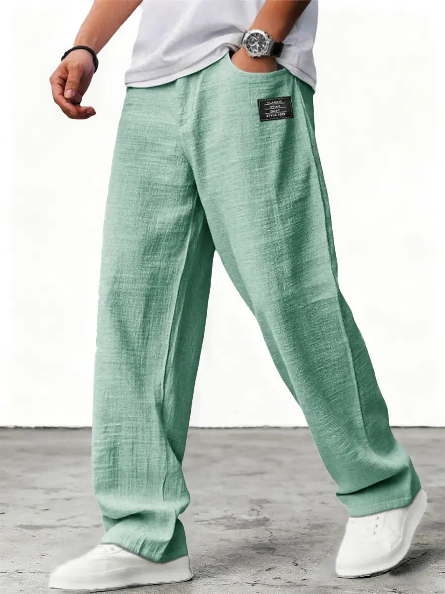 Marei | Elegante Atmungsaktive Leinenhose