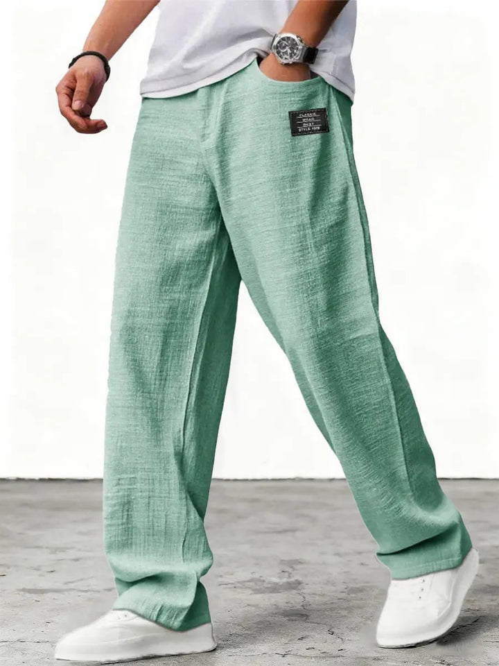 Marei | Elegante Atmungsaktive Leinenhose