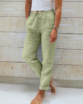 Marlene | Lässige Leinenhose