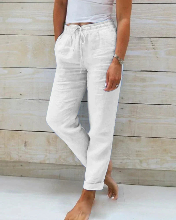 Marlene | Lässige Leinenhose