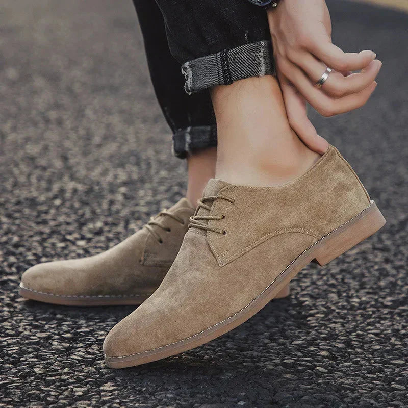 Martin | Herren Minimalistische Schnür-Derby-Schuhe