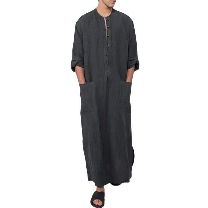 Mateo | Herren Luftiges Leinen Thobe Jubba