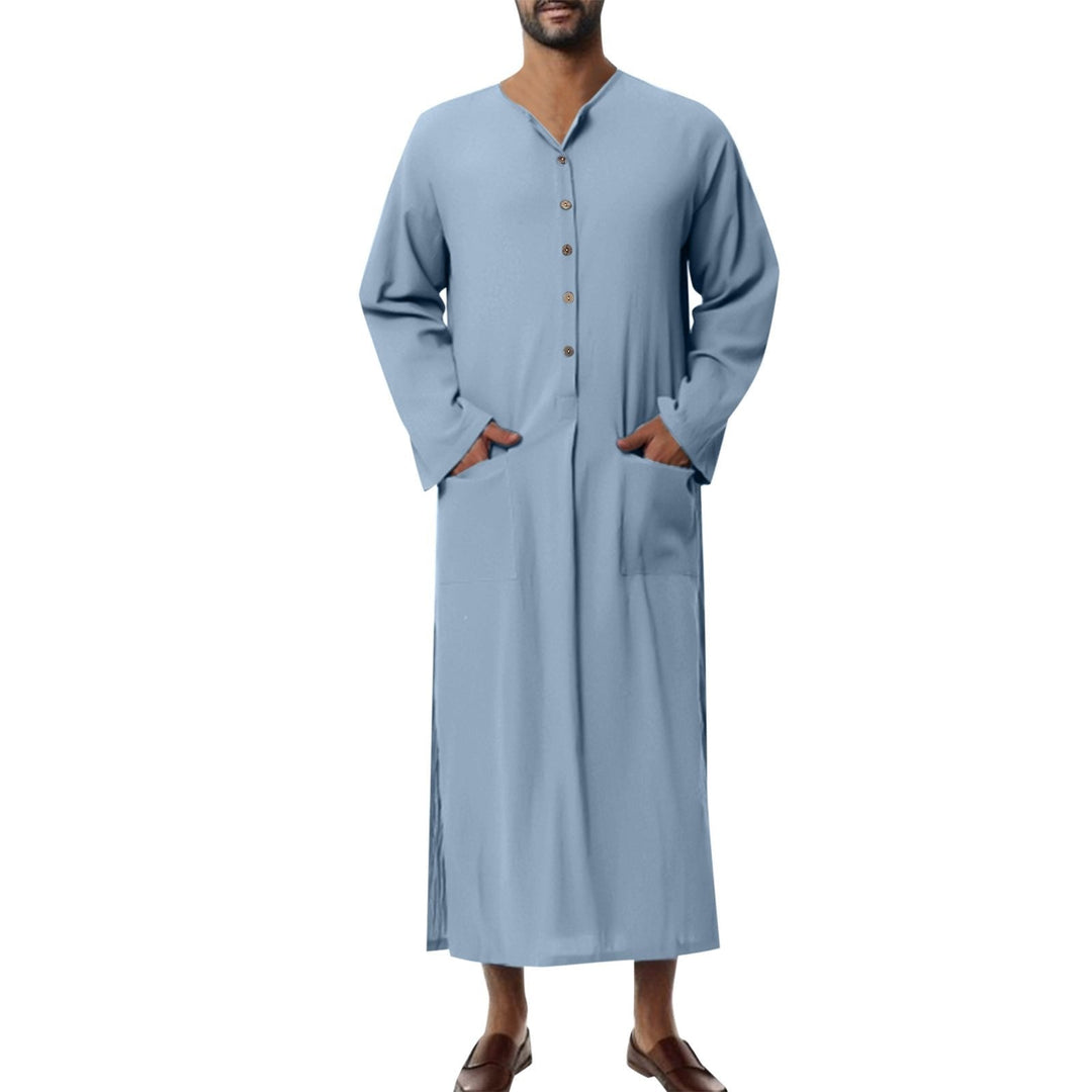 Mateo | Herren Luftiges Leinen Thobe Jubba