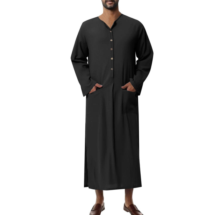 Mateo | Herren Luftiges Leinen Thobe Jubba