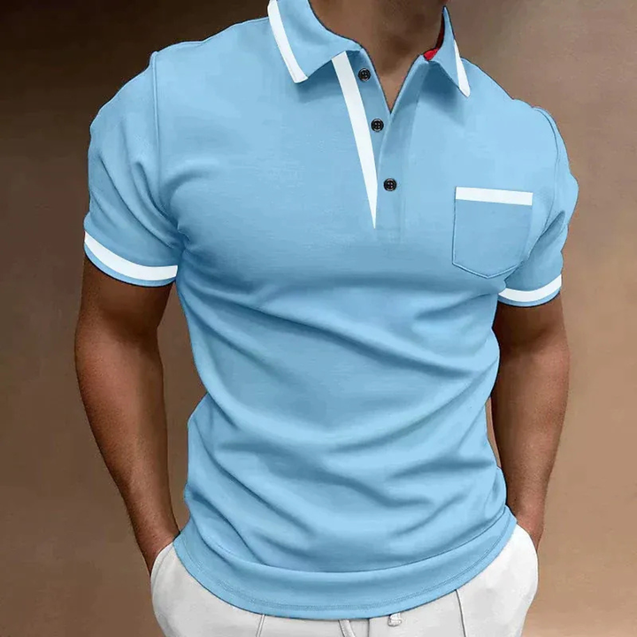 Mats | Herren Klassisches Freizeit Poloshirt