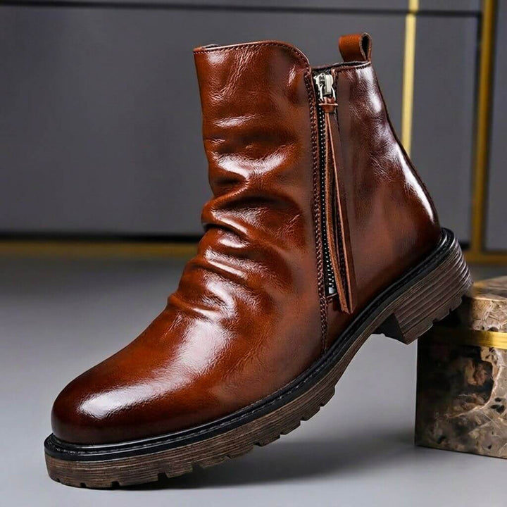 Matteo | Herren Handgefertigte Lederstiefel Klassisch
