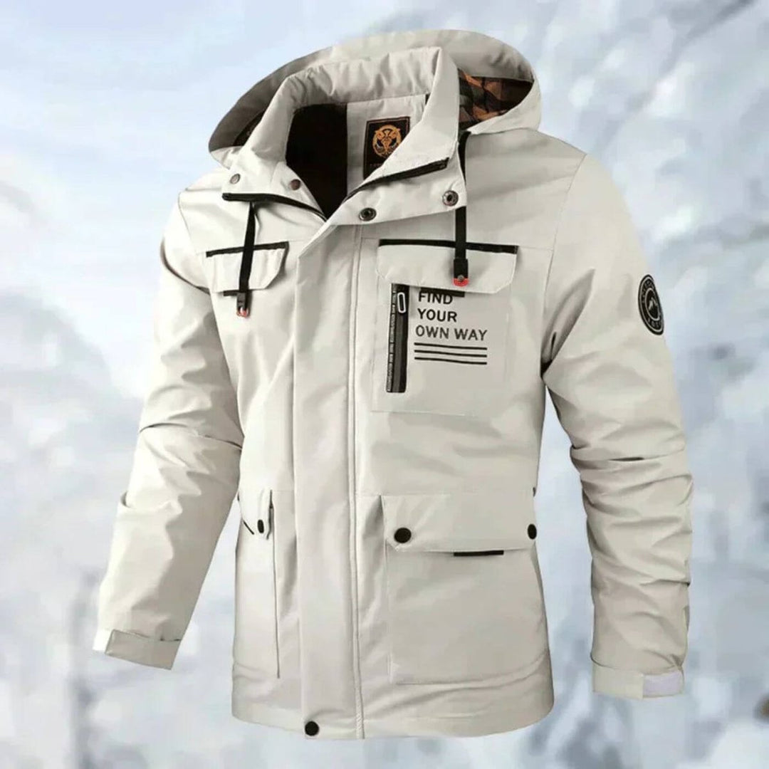 Maximilian | Herren Wasserdichte Outdoor-Steppjacke