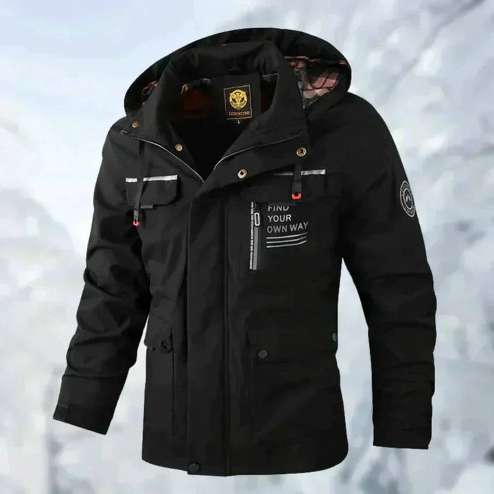 Maximilian | Herren Wasserdichte Outdoor-Steppjacke