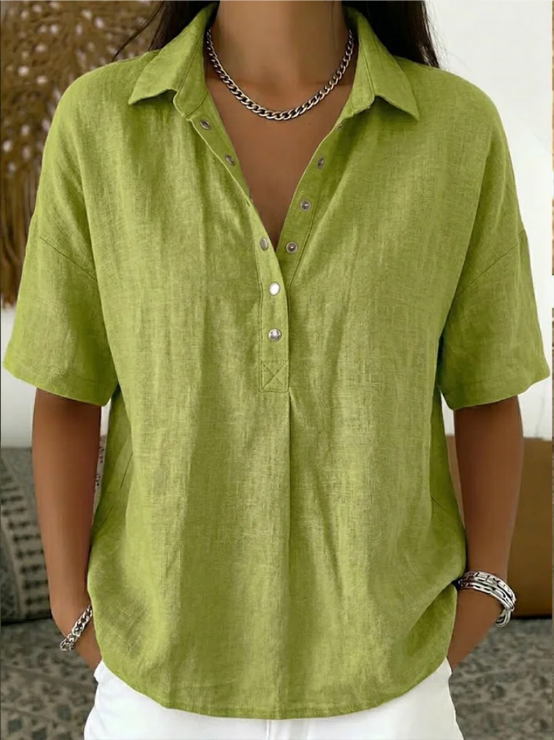 Merle | Klassische Hemdkragen Bluse