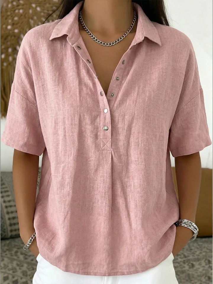 Merle | Klassische Hemdkragen Bluse