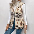Mia | Moderne Weste mit geometrischem Muster