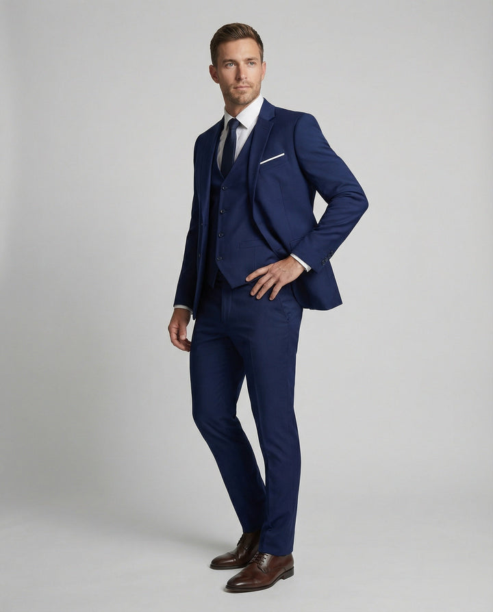 Michael | Herren Eleganter Slim-Fit Anzug