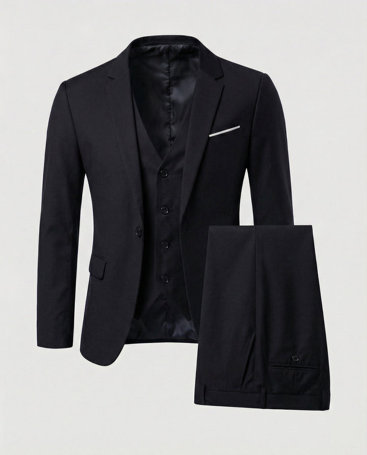 Michael | Herren Eleganter Slim-Fit Anzug