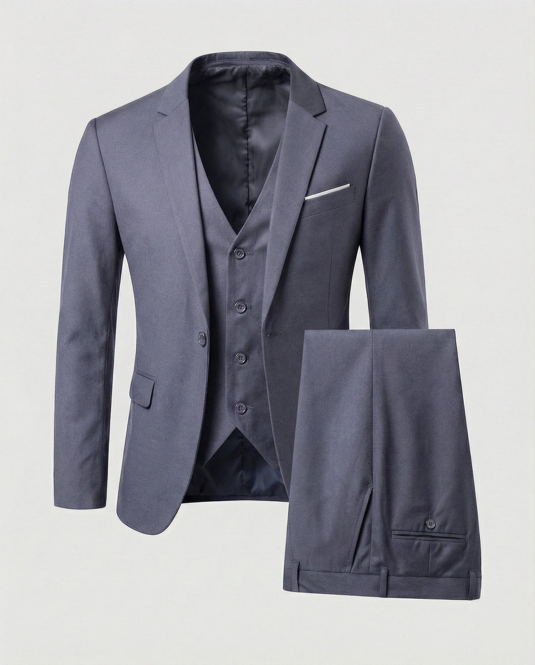 Michael | Herren Eleganter Slim-Fit Anzug