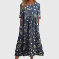 Mila | Damen Fließendes Elegantes Kleid