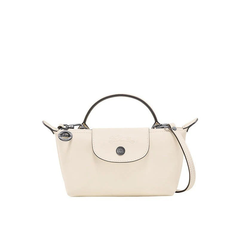 Mila | Damen Mini-Lederhandtasche mit Kurzem Henkel