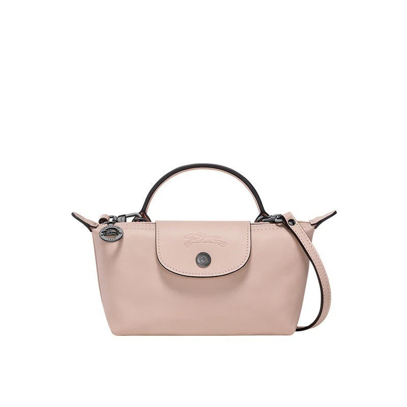 Mila | Damen Mini-Lederhandtasche mit Kurzem Henkel