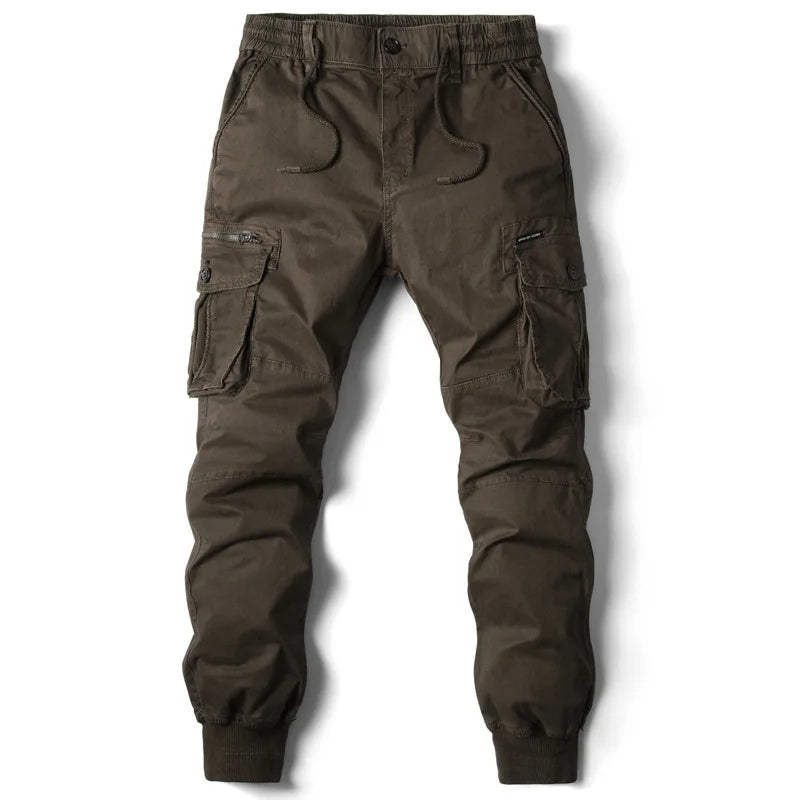 Niel | Herren Cargo Jogger Multi-Pocket Rippbündchen