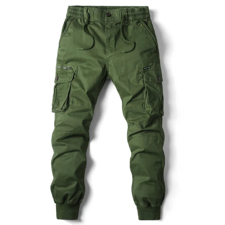 Niel | Herren Cargo Jogger Multi-Pocket Rippbündchen