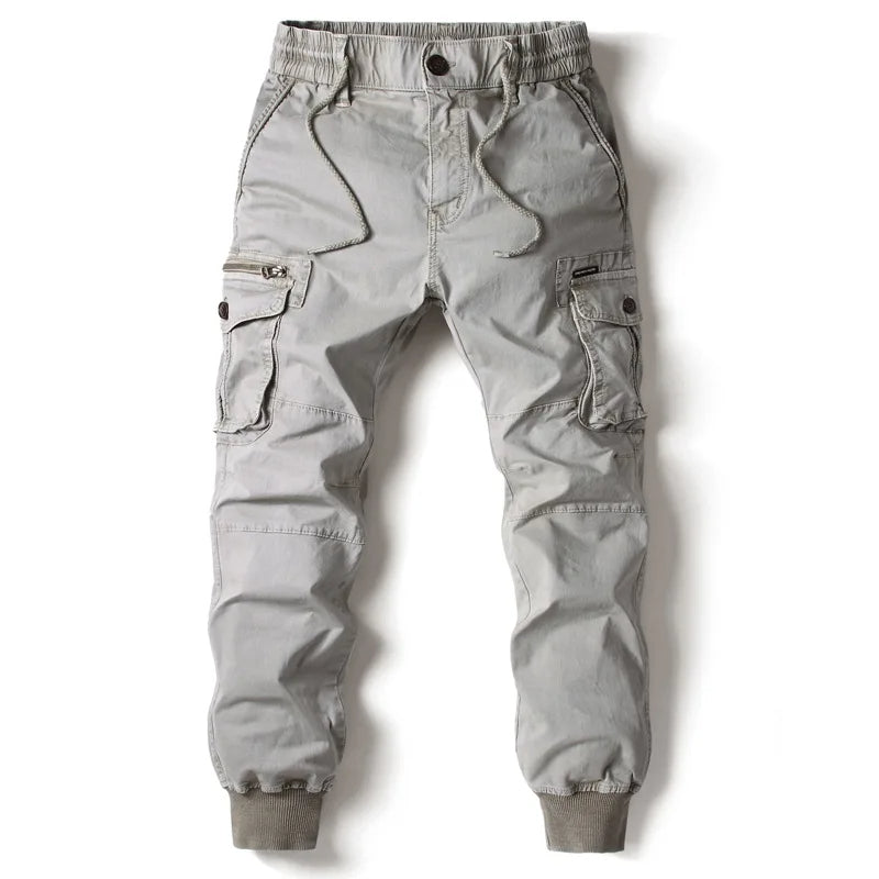 Niel | Herren Cargo Jogger Multi-Pocket Rippbündchen