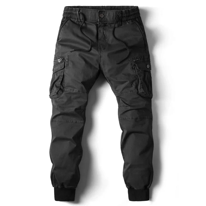 Niel | Herren Cargo Jogger Multi-Pocket Rippbündchen