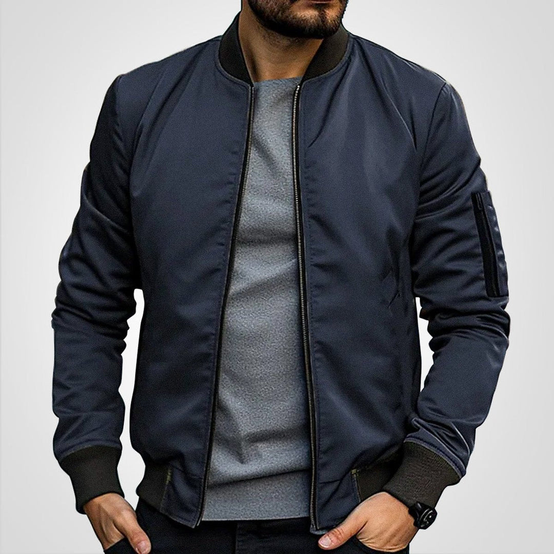 Niklas | Herren Klassische Bomber Übergangsjacke