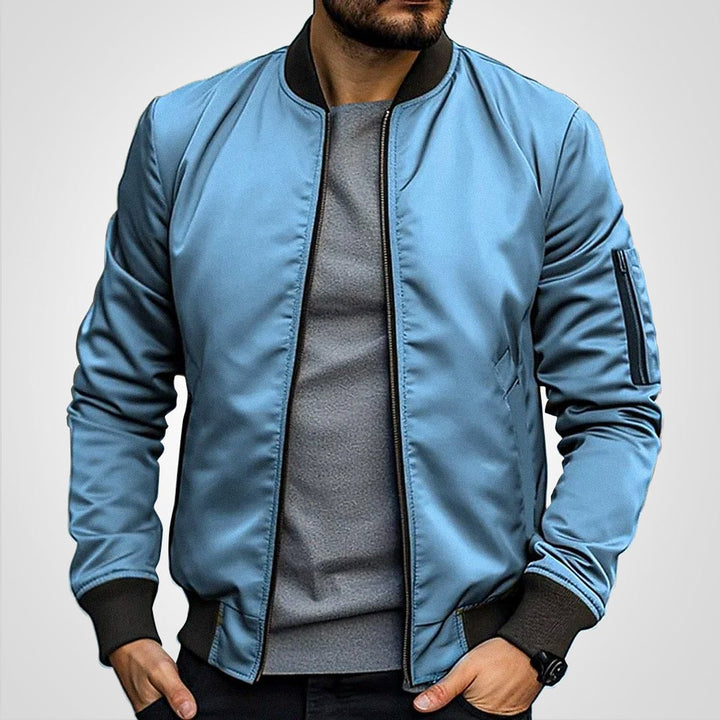 Niklas | Herren Klassische Bomber Übergangsjacke