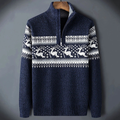 Noah | Herren Strick Pullover mit Half-Zip