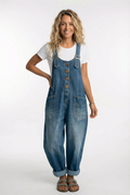 Noelia | Verstellbarer Denim Latzoverall