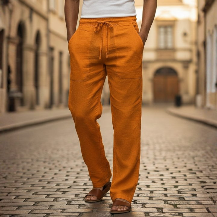 Orsino | Herren Weite Schlupfhose mit Kordelzug