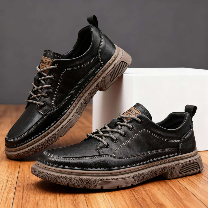 Oswin | Herren Casual Schnür-Halbschuhe