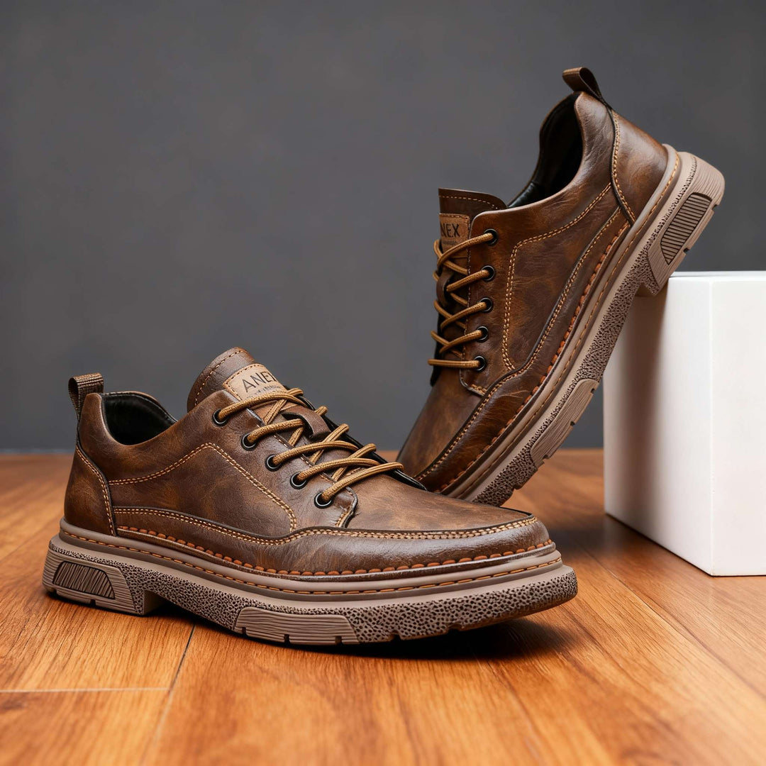 Oswin | Herren Casual Schnür-Halbschuhe