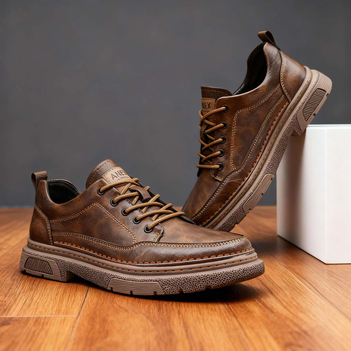 Oswin | Herren Casual Schnür-Halbschuhe
