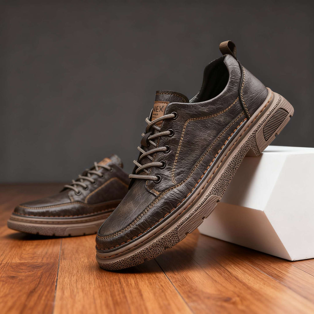 Oswin | Herren Casual Schnür-Halbschuhe