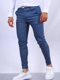 Penn | Herren Slim Fit Chinohose mit Stretch