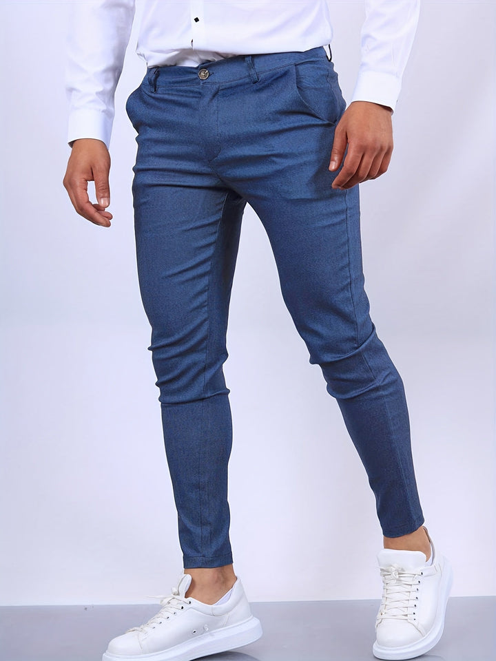Penn | Herren Slim Fit Chinohose mit Stretch
