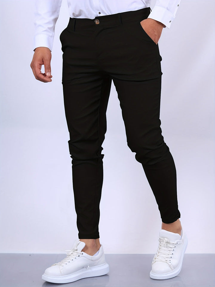 Penn | Herren Slim Fit Chinohose mit Stretch