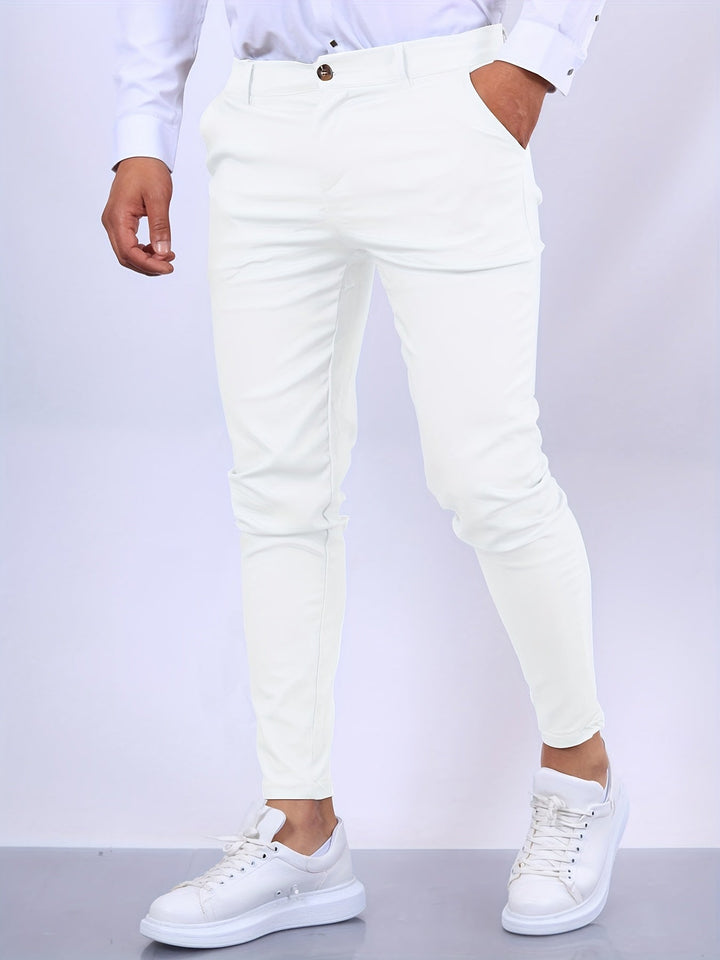 Penn | Herren Slim Fit Chinohose mit Stretch