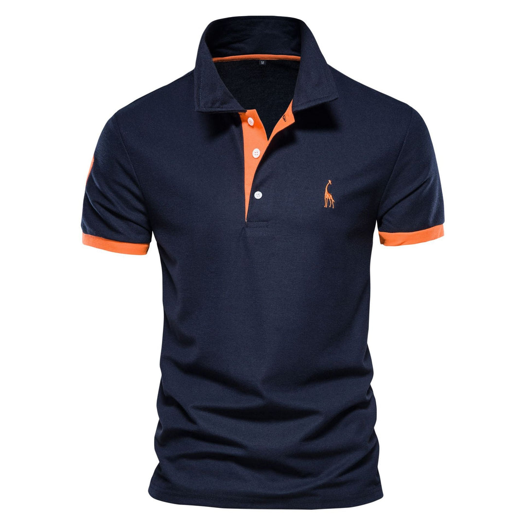 Pietro | Herren Stilvolles Sportives Poloshirt