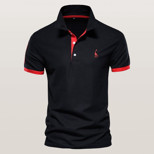 Pietro | Herren Stilvolles Sportives Poloshirt