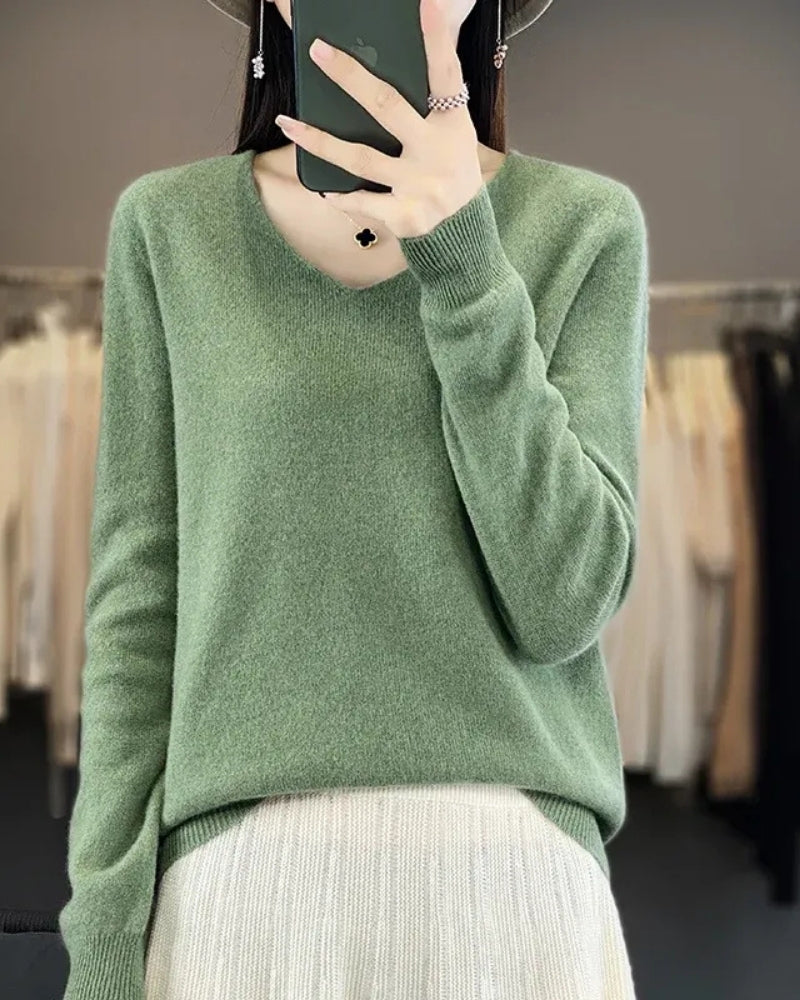 Bianca | Feiner Merino Pullover