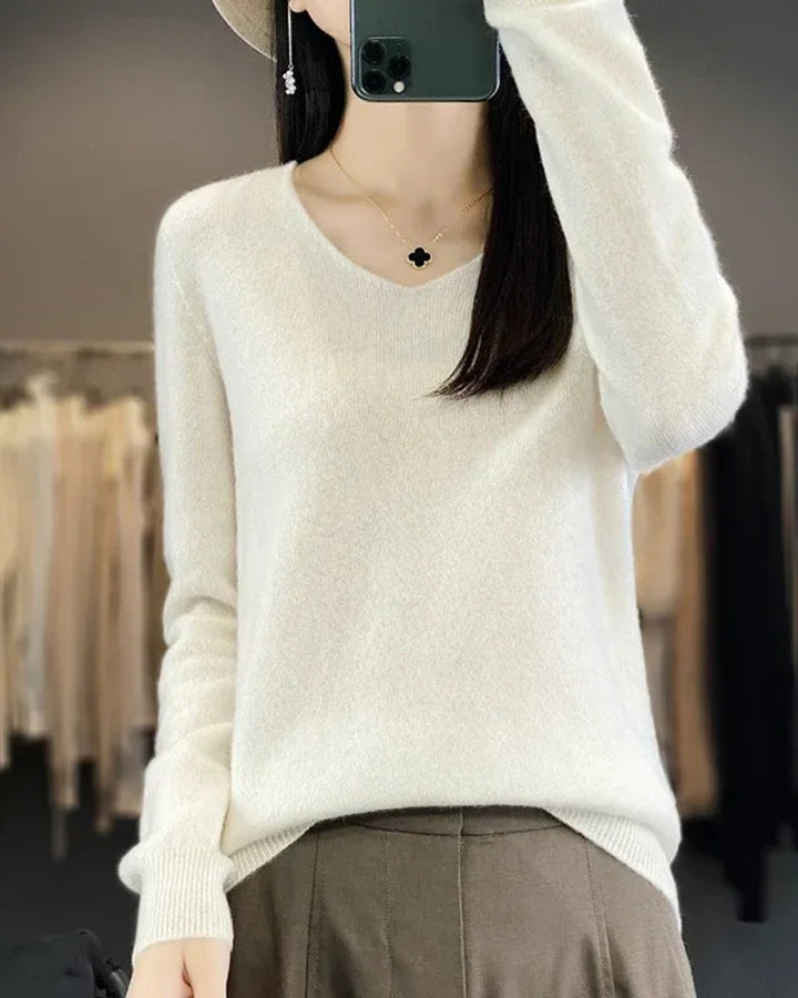 Bianca | Feiner Merino Pullover
