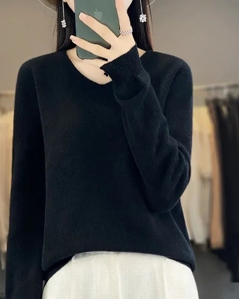 Bianca | Feiner Merino Pullover