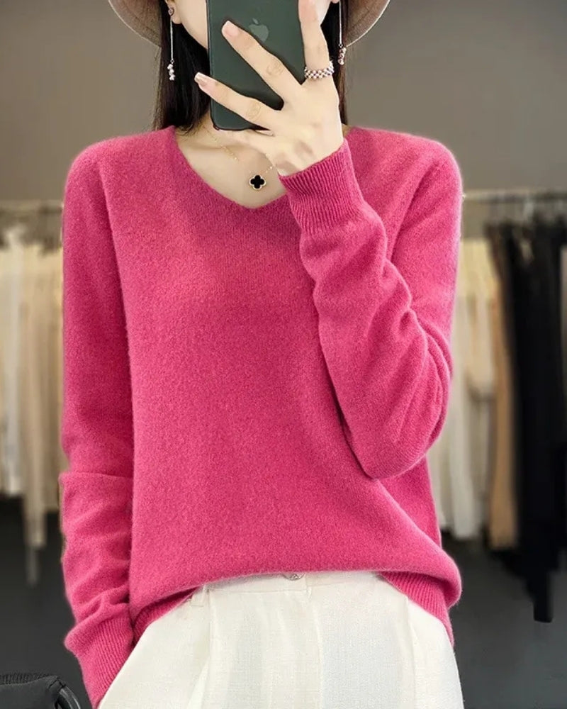 Bianca | Feiner Merino Pullover