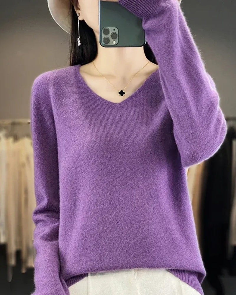 Bianca | Feiner Merino Pullover