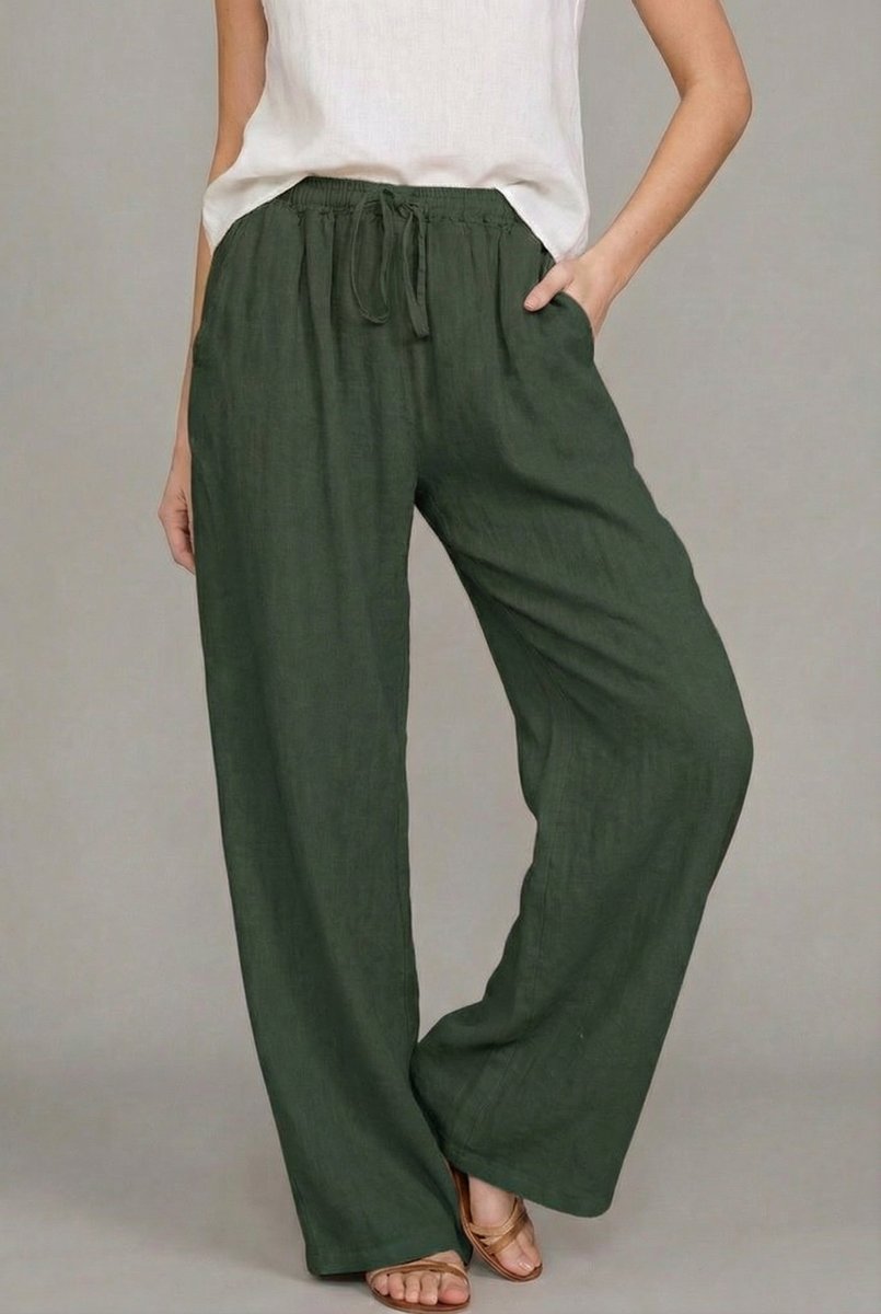 Ragnhild | Weite Hose mit Kordelzugbund
